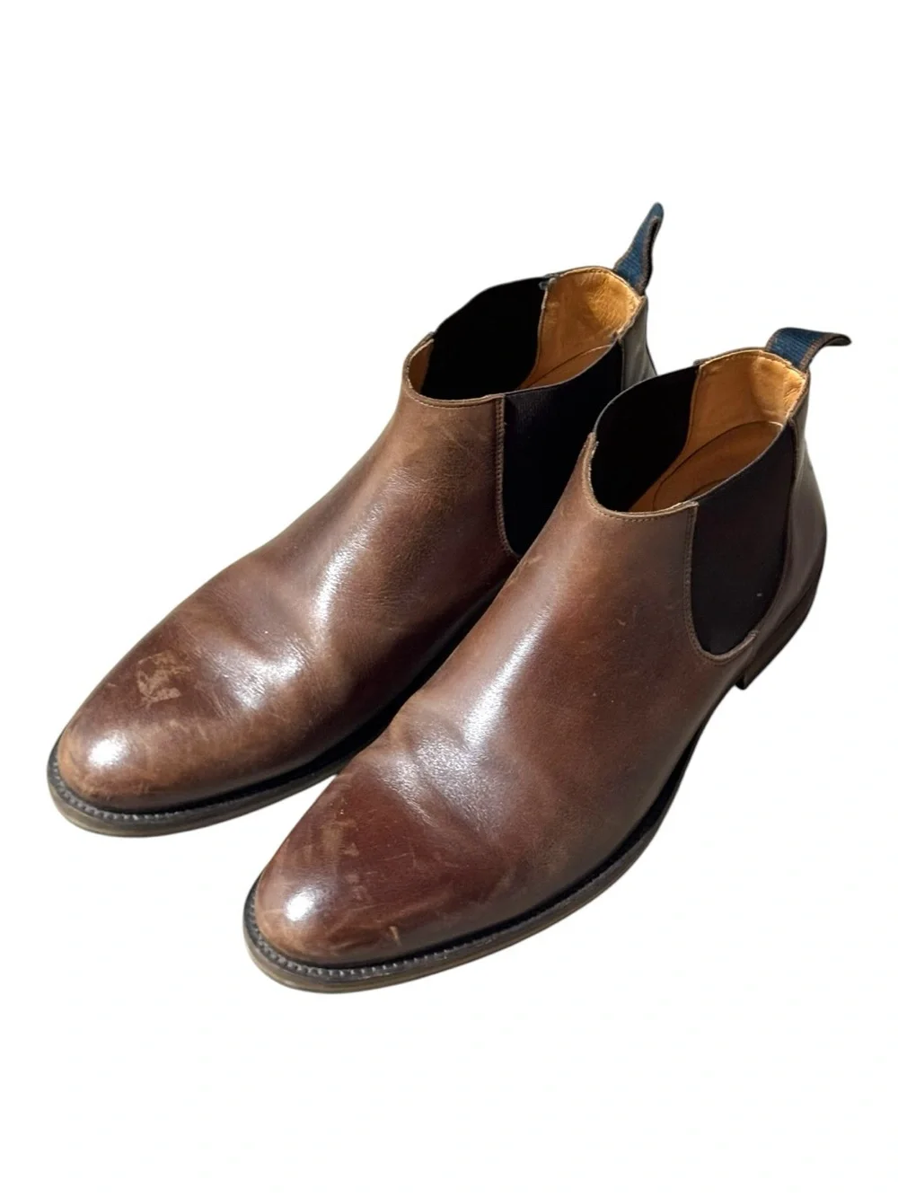 Rodd & Gunn Brown Men’s 44 Leather Chukka Chelsea Boots